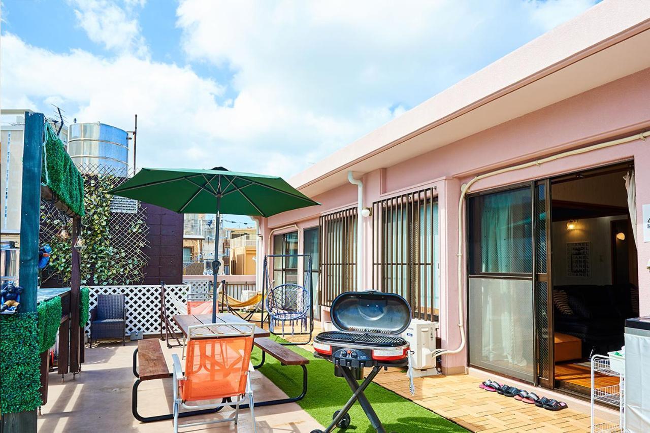 Terrace House Tsubokawa Villa Naha Bagian luar foto
